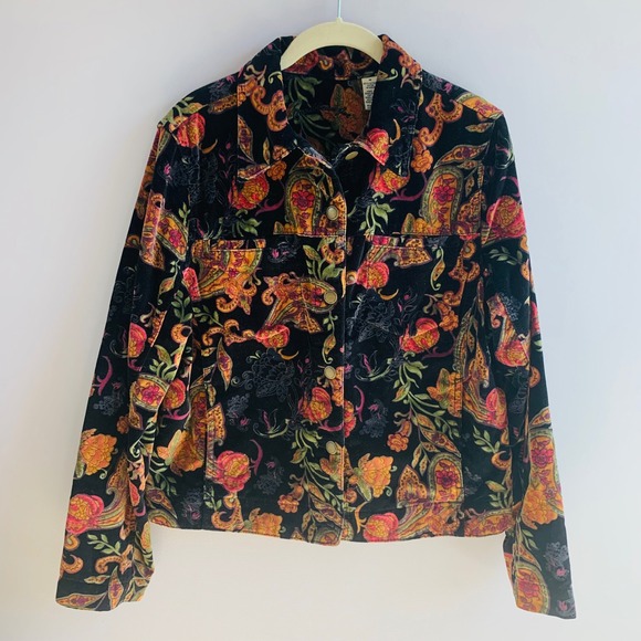 Caribbean Joe Multicolor Paisley Blazer - Picture 2 of 8